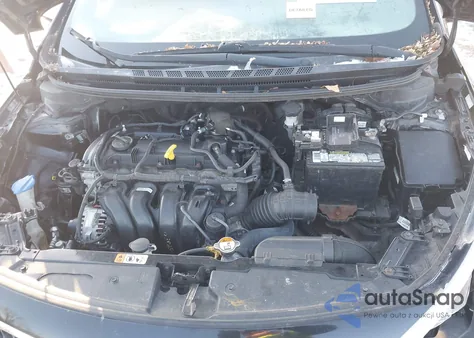 2016 Kia Forte Lx из США, поврежденный, VIN KNAFK5A86G5597025